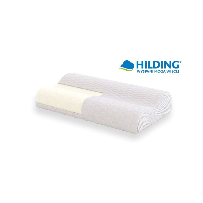 Profilowana poduszka Hilding Visco Balance. Z pianki termoelastyczej.